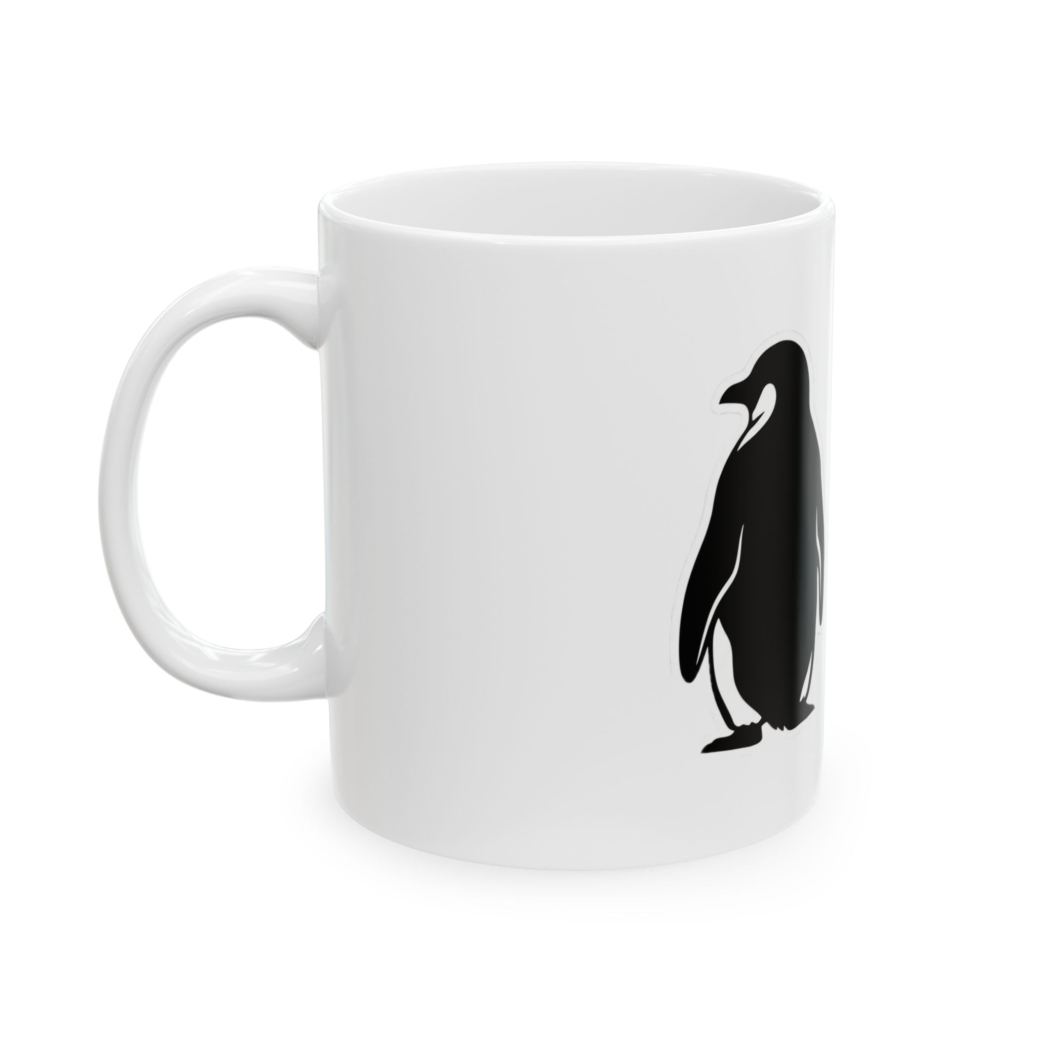 Penguin "But Why?" Ceramic Mug – Penguin Coffee Cup (11oz, 15oz)